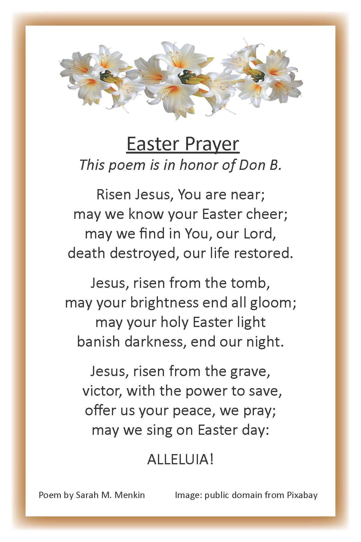 Easter Prayer